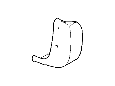 Chrysler MB882503 STONE GUARD Splash Shield