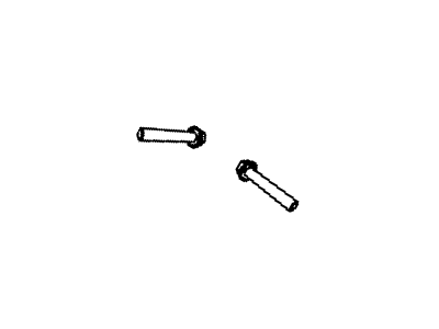 Mopar 6512092AA Upper Control Arm Bolt, Outer