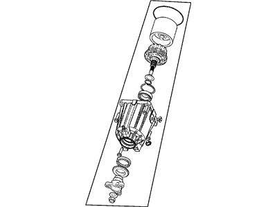 Dodge 5019764AC BDORC/VISCOUS UNIT KIT Rear axle
