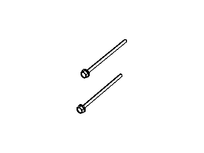 Chrysler 6506268AA BOLT AND CONED WASHER Hex Head M8X1.25X130.00