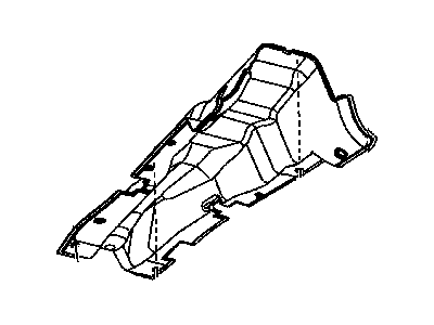 Chrysler 5054188AF SILENCER Tunnel