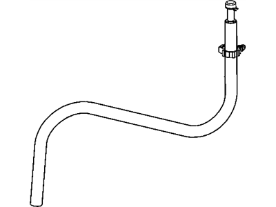 Jeep 4854583AA HOSE Axle Vent