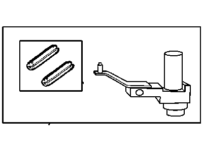 Chrysler 5014465AA LEVER PACKAGE Gearshift