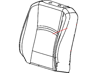 Ram 5MV93DX9AC COVER Front Seat Back
