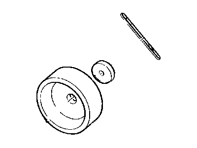 Jeep 6503230 SPACER Belt Tensioner