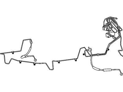 Jeep Brake Line - 52128312AA