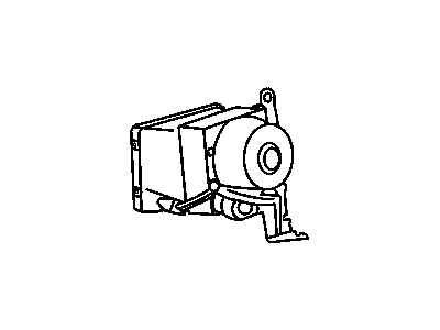 Jeep 5066569AA BRACKET Hydraulic Control Unit