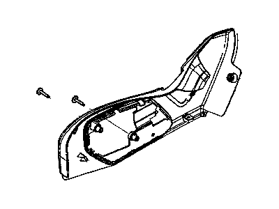 Jeep 1BG381D1AA SHIELD Seat Adjuster