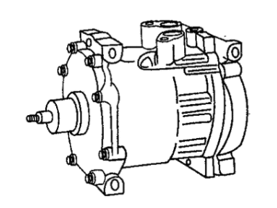 Dodge Ram 2500 A/C Compressor - R5056095AB