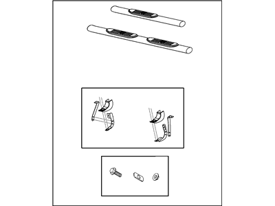 Dodge 82208969AB STEP KIT Tubular Side