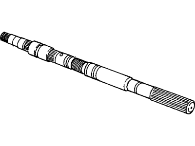 Jeep 4617318 SHAFT, w/Plug, Output