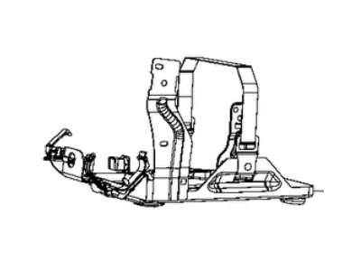 Jeep Compass Battery Tray - 68337841AA
