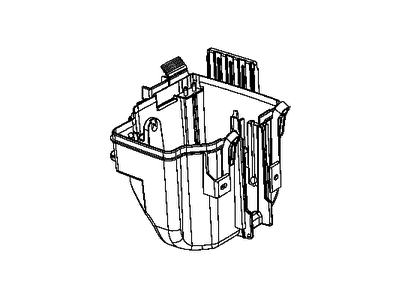 Ram 68100637AA COVER Power Distribution Center