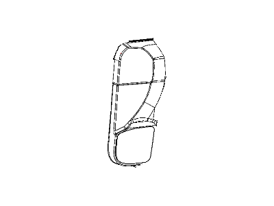 Dodge 1FS971DVAL PANEL Front Door Trim