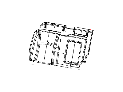 Ram 1SJ77XDVAA COVER Rear Seat Back 60%