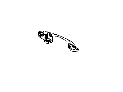 2012 Dodge Caliber Door Handle - 68084300AA