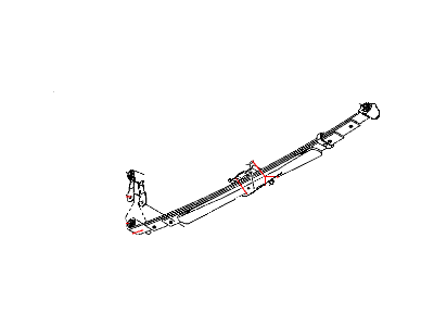 Ram 3500 Leaf Spring - 4670950AA