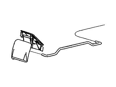 Dodge 52009907AC ROD Parking Brake Release