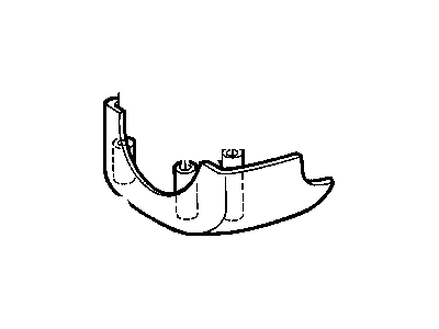 Chrysler Voyager Steering Column Cover - SU71XTMAB