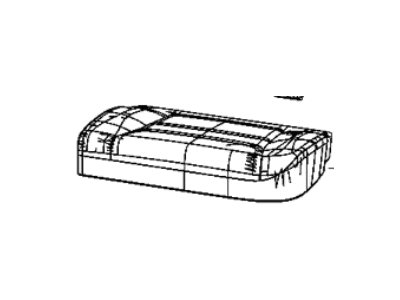 Ram 6RE75BD3AD COVER Rear Seat Cushion Left