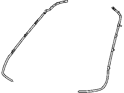 Dodge 5008320AB HOSE Sunroof Drain