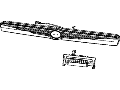 Dodge 68034168AA HANDLE Liftgate