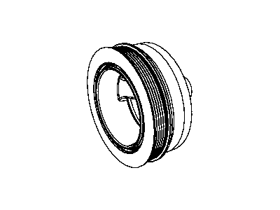 Jeep Commander Harmonic Balancer - 53022162AA