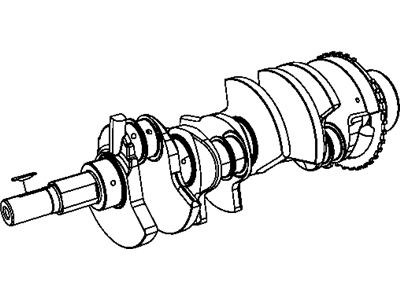 Jeep 53022286AA CRANKSHAFT