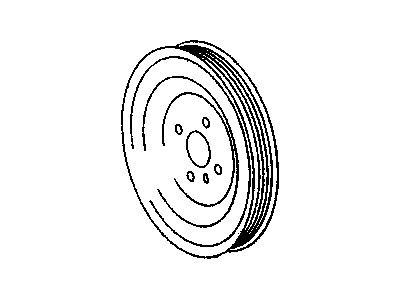 Chrysler MR197499 PULLEY Power Steering Pump