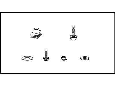 Jeep 68042258AA HARDWARE KIT Mounting