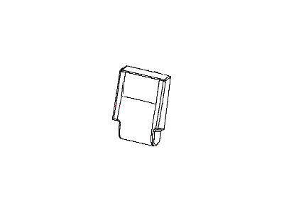 Jeep 1JF681DVAA COVER Rear Seat Back 20% Center Back Cover
