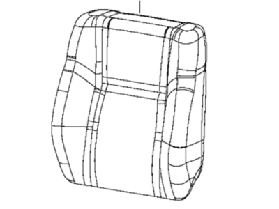 Dodge 5XZ54DX9AB COVER Front Seat Back