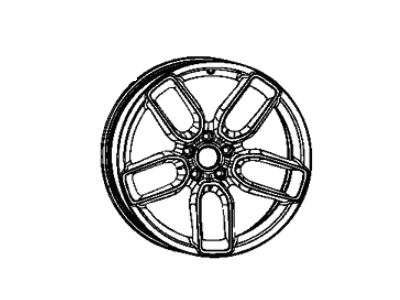 Dodge 6CT34NTSAC Wheel, Alloy