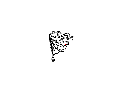 Dodge Caliber ABS Control Module - 68038075AB