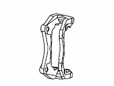 Jeep Brake Caliper Bracket - 68368161AA