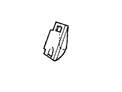 Dodge 55197482AA SUPPORT Footrest