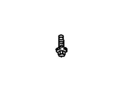 Chrysler 6101813 SCREW, Heat Sheild M8x1.25x11.00