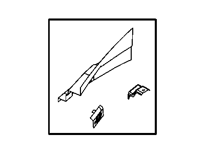Dodge 5189106AA BEAM Inner Load Path