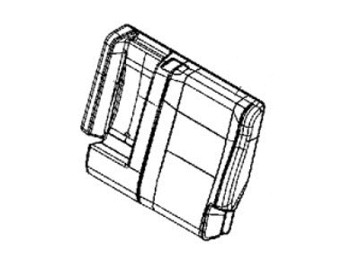 Jeep 6RL65DX9AC COVER Rear Seat Back Left