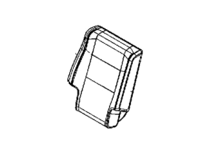 Jeep 6RL64DX9AB COVER Rear Seat Back Right