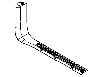 Ram 5HP42ZJ8AA PANEL Cowl Side Trim