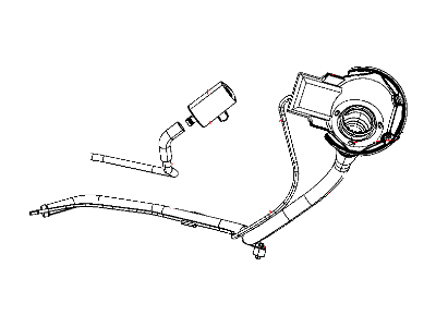 Chrysler 52855841AC TUBE Fuel Filler