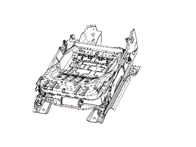 Chrysler 68071152AA MOTOR Power Seat