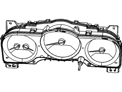 Dodge Nitro Instrument Cluster - 68019094AA