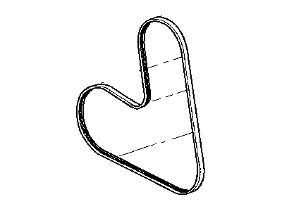 Mopar 4668247AB Belt Accessory Drive