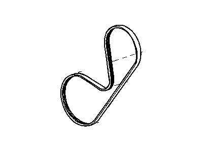 Chrysler PT Cruiser Drive Belt - 4668249AB