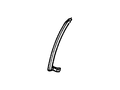 Dodge 4780080AF CHANNEL Door Glass