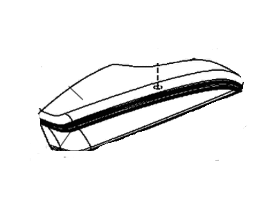 2015 Chrysler 300 Armrest - 1VY701XBAB