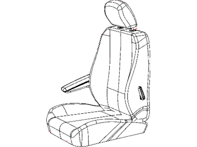 Ram C/V Seat Cushion - 1US88DX9AA