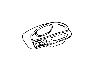 Mopar MR757908 Handle Base, Black